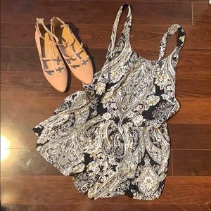 Adorable open back romper!